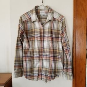 Plaid Oversized Button Down Shirt